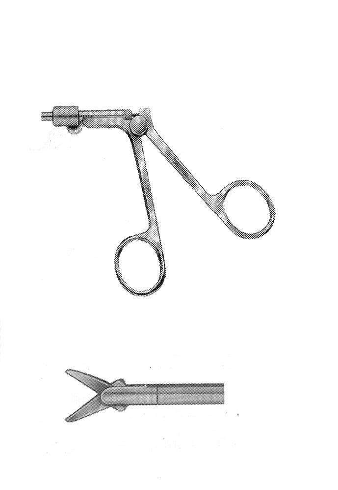 İZOLESİZ MAKAS P MODEL SAPLI ÇAP : 5MM L:36CM